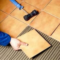 Tile Services - Tile Fixing - Washroom Tile Fixing - Plumbing