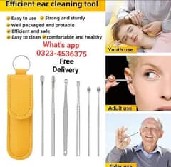 Ear Wax Remover l Cleaning kit l Free Delivery l What's 0323-4536375