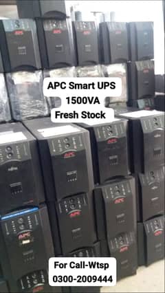 APC UPS 1000WATT 1500VA Fresh Stock/APC Smart UPS 1500VA/UPS APC 1.5KV