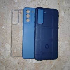 Pack of 3 Covers for Samsung S21 (x1 shockproof)