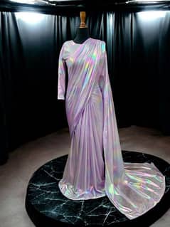 elegant neon  woman stitched  3 pcs
