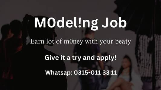 Need Fresh Female M0dels For Abr0ad Brand Sh0ots