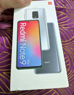 redmi note 9 pro 6/128gb complete saman k sat O3OO7OI5I89