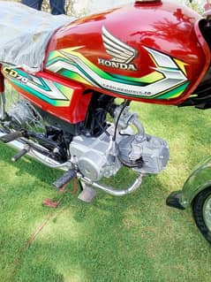 03410717313_Applied for Honda CD70 2023 Lush condition