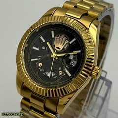 Rolex Man stainless steel watch