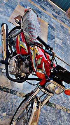 Honda 125 red colour urgent for sale