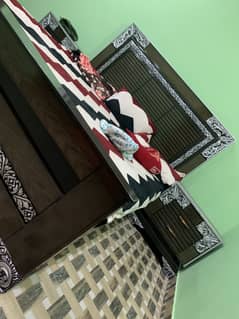 Luxury bed and dressing