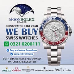 Get Cash / Rolex Cartier Omega Hublot Chopard Breitling Rado Tag Heuer