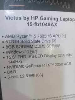 hp victus 15
