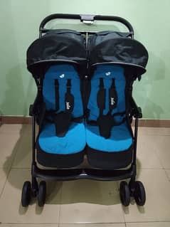 Double Twin Stroller UK Imported