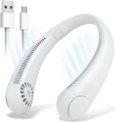 Mini portable neckband fan | Mini neckband fan for sale