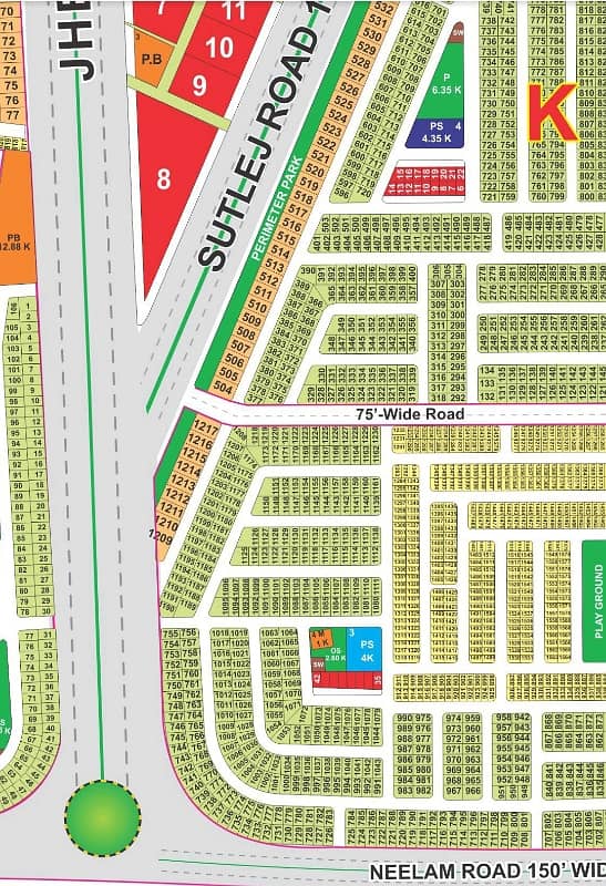 10 Marla Plot For Sale On Ground Plot 0
