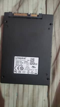 kingston 120 gb SSD 90% health+window 10 all ok