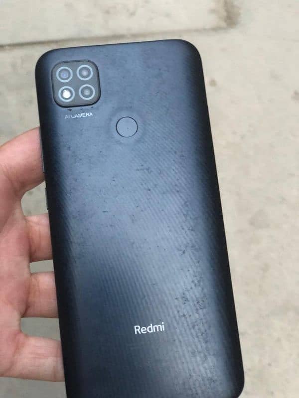 redmi 9 C with box condition 10 by 10 5