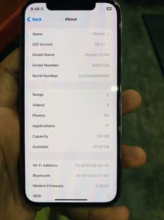 I phone 12 pro 128gb jv97% battery health waterpack 10/10 condition