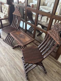 Chairs and table