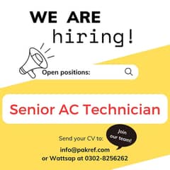Senior AC Technicians