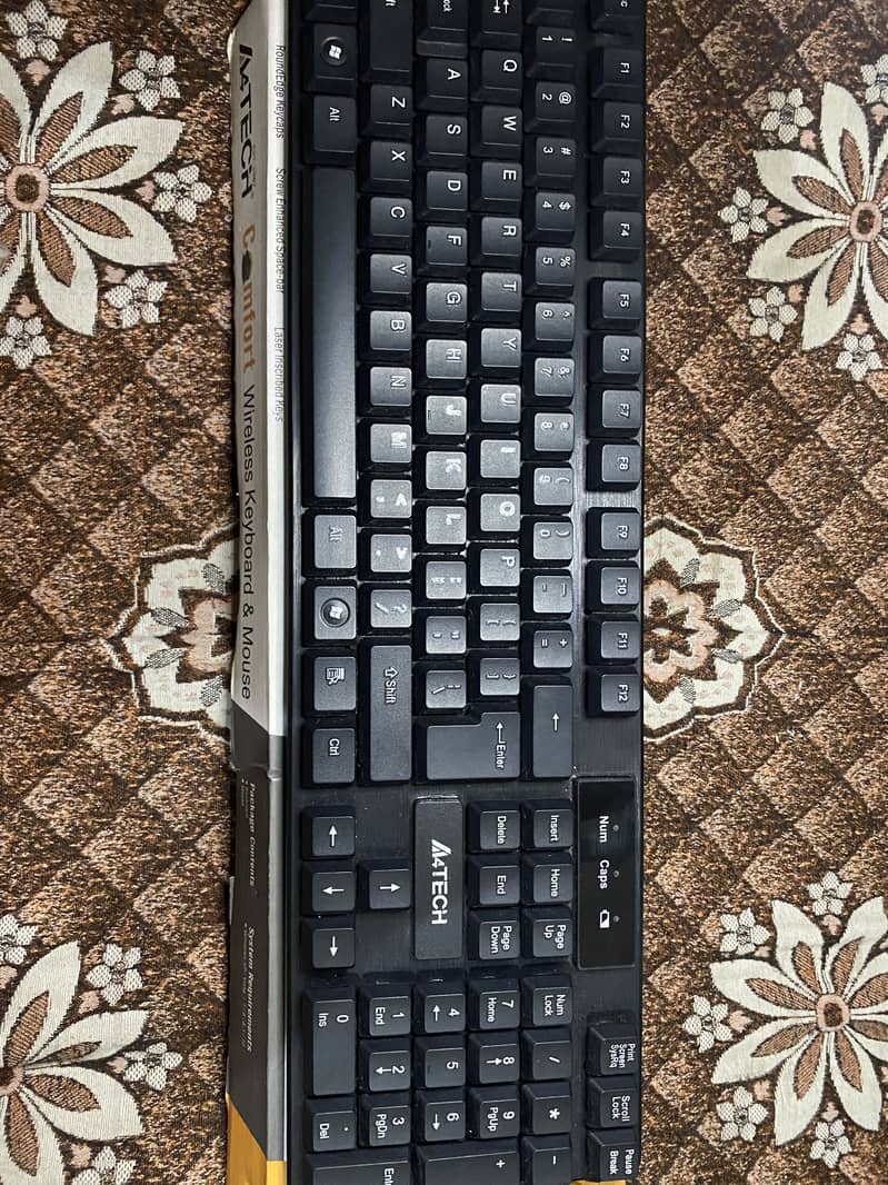 Wireless keyboard and mouse 1 week use only 4