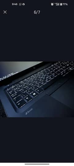 HP Zbook Workstation i7 16GB 512Gb Laptop