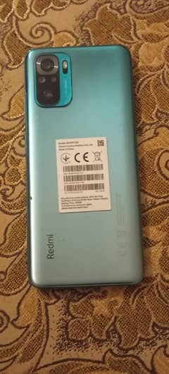 redmi note 10 with box and charge
