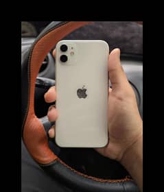 IPHONE 11 64GB WHITE JV WITH CHARGER