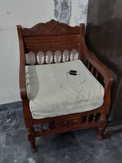 Wooden chinese sofa set in good condition