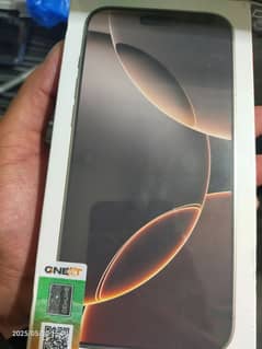 I phone 16 pro max 256gb deasrt titenum clr pbix pack pta