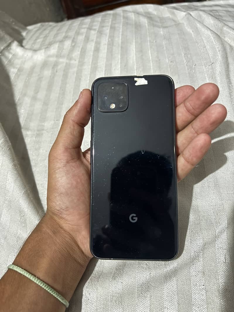 Google pixel 4 non pta all orignal 6/64 camera king exchange possible 0