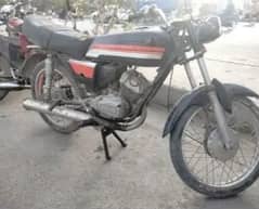 kawasaki gto100 bike pic ma assi lag rahi hai