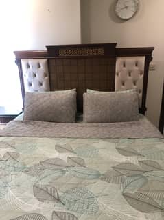 King sized Bed and Dresser for Sale!