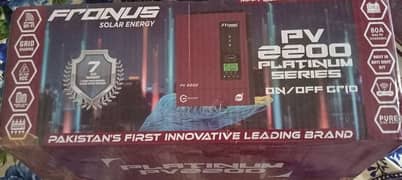 PV  2200 fronus solor inverter