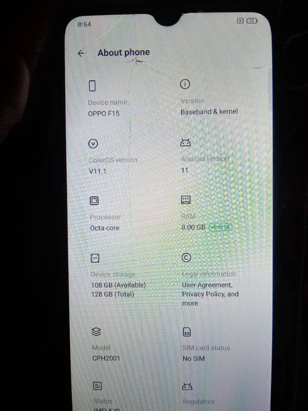 OPPO F15 ONLY SET exchange possible ad par loo 7