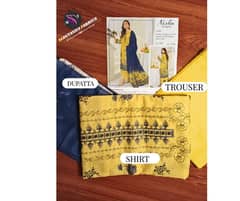 Nisha Designer 3-Piece Suit  100% granted qaulity