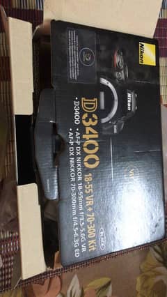 Nikon D3400 w/ AF-P DX NIKKOR 18-55mm f/3.5-5.6G VR (Black)
