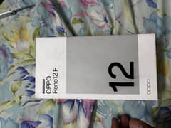 Oppo Reno 12F new in warranty