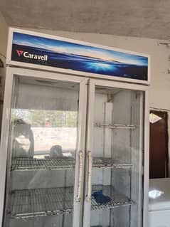 carvell freezer double door