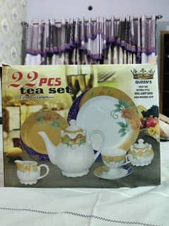 22 piece tea set