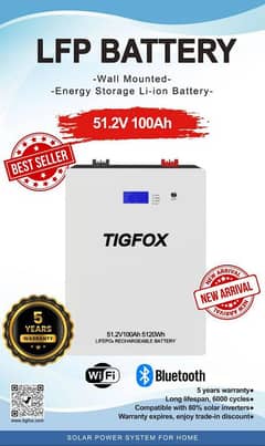 Tigfox 51.2 V wall mounted