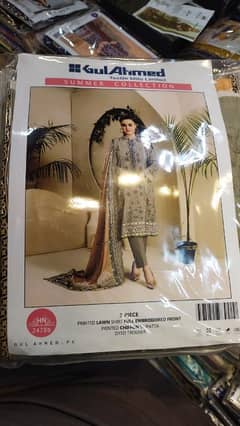 unstiched printed lawn suit
