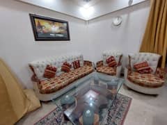 Sofa 7 seater with table