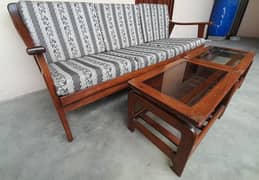 Pure Wood Sofa Set