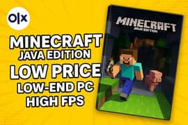 cheap Minecraft java edition (no lag){high fps for low end PC}