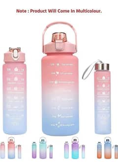 3 PCS Insulated Water bottles set Perfect for Gym and Keep water Cold