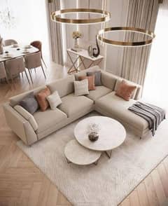 Sofa Sets /LShape Sofa / Double Sofa Combed