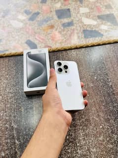 iphone 15 Pro 128GB Non PTA Physical Esim Just Like Box Opened