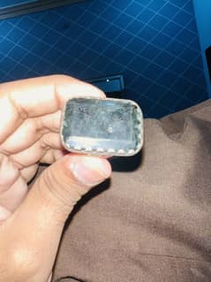 Natural Black rainbow stone