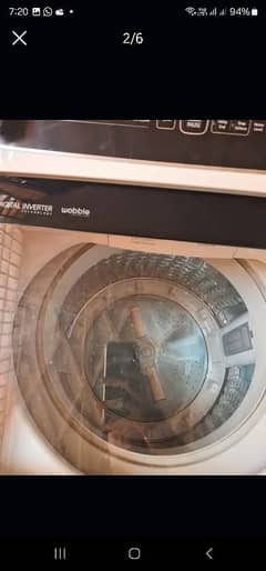 Samsung inverter wobble technology autumatic washing machine
