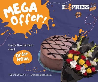 cake, flower bouquet, wedding gifts with delivery, deal