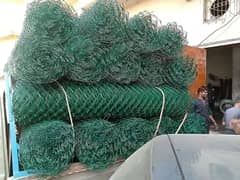 hotdipped Galvanized Chainlink Fence, Pvc coated Chainlink