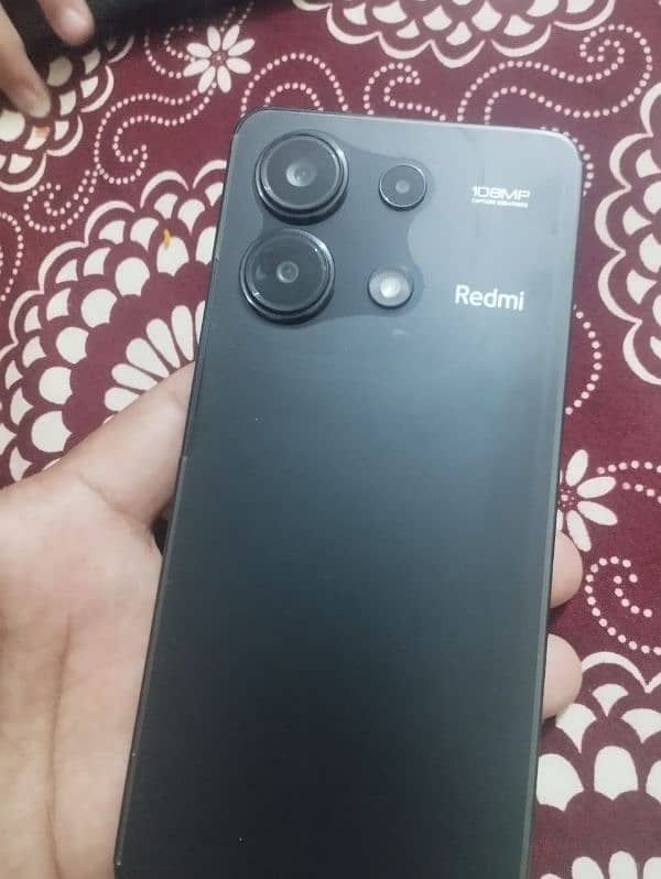redmi not 13 8/256 a one condition only 8 mnth use 0